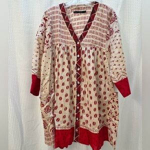 Gudrun Sjödén Button Front Tunic